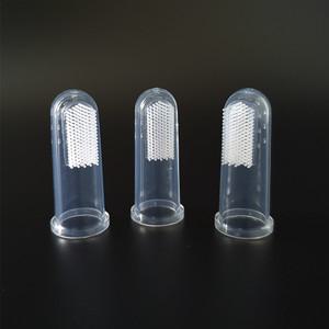 애견 손가락칫솔 강아지 고양이 투명 핑거 칫솔 실리콘 양치