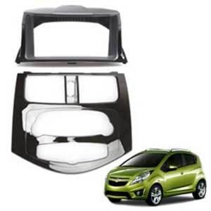 JY커스텀 2013년이전 마티즈크리에이티브(스파크) 내비마감제 일체형 버전2(유광블랙)