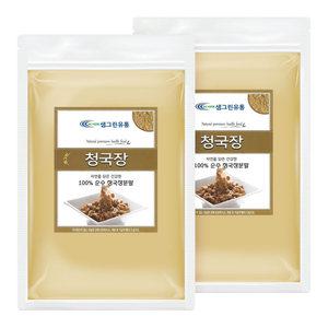청국장 가루 분말 1000g (500g x 2개) 국산 대두