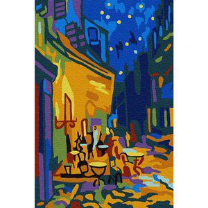 [아트조이]밤의 카페테라스 (캔버스) (이젤) 명화그리기 10x15 (퍼즐사랑)