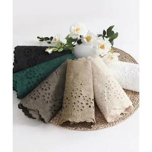 [퀼트스타] [20cm 대폭] 글로리 플라워 면자수레이스 (48637)