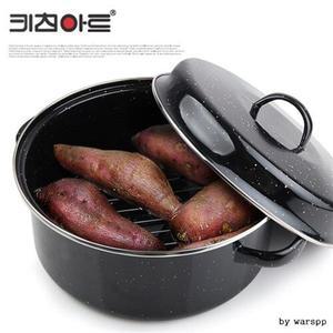 키친아트 가정용 군고구마 냄비 옥수수 감자 찜기