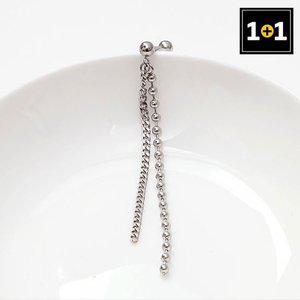 [메리그린][1+1] 써지컬 피어싱 체인 투투 한쪽판매