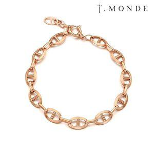 [제이몽드] 14K 볼드 샹달 클립체인 팔찌