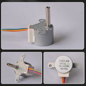 24BYJ48 마이크로 기어 스테퍼 스태핑 모터 DC12V 공구 아두이노 라즈베리파이