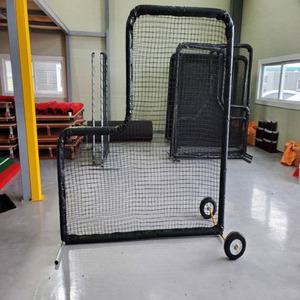 아라 - 투수안전망 백휀스 야구네트 바퀴형 야구연습