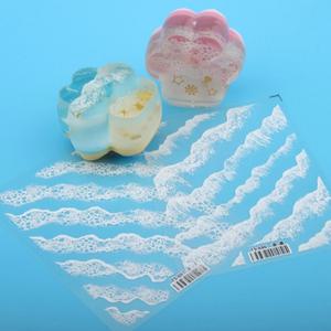 레진 공예 아트 재료 공예용 파도 스티커 (거품형) uv레진 공예 부자재