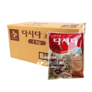 CJ제일제당 백설 조개다시다1kg 10개입가마랑