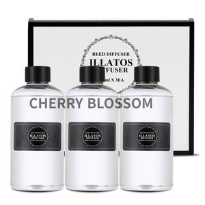 일라토스 머스크플라워 250ml 3개입 아로마 디퓨저 방향제 리필