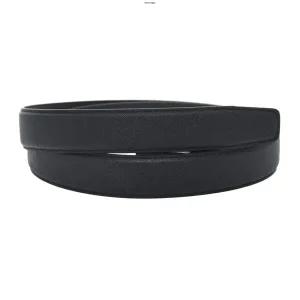 [포체벨트] FZRBE1-008BK  천연소가죽 자동벨트 교체용 가죽띠 [폭3점CM/길이125CM]