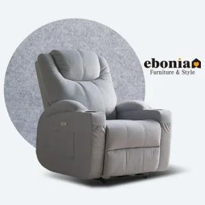 코모드 전동 1인 리클라이너 아쿠아텍스 이지클린 컵홀더 소파의자 *무료배