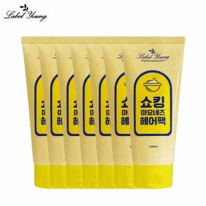 [라벨영] 찰랑머릿결+영양부족+건조/푸석머리케어 쇼킹마요네즈헤어팩 4+3