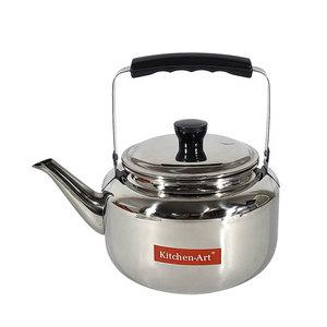 키친아트 모던 스텐 주전자  0.7L 1.1L 1.4L 2.2L 1호 1.6호 2호 3호 차 커피 술 포트