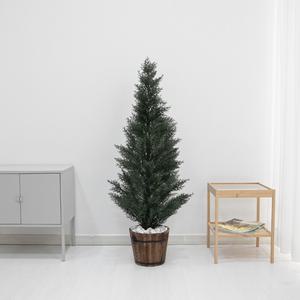 측백나무 조화 인조 그레이 120cm 인테리어 조경 장식 대형 카페 거실 개업