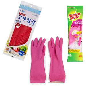 무료/오피스네오/고무장갑 모음/공업용 고무장갑