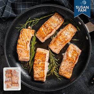 연어포션 스테이크 1kg 연어구이용