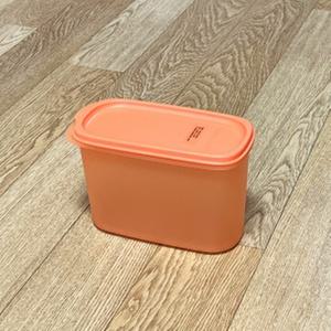 타파웨어 스마트세이버 반찬통 김치통 밀폐용기 1.1L 타원 자몽