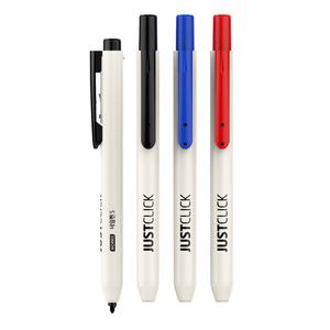 모리스 JUSTCLICK 저스트클릭 네임펜 S 뚜껑없는 노크식 0.7mm 보통굵기