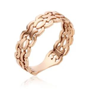 [비앤비골드] 14K/18K 각진 라운딩 시계체인 남성반지 SCM38506