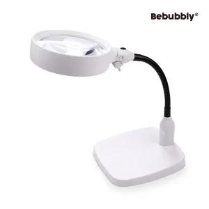 LED 자바라 스탠드 돋보기 고배율 확대경 120mm 10배