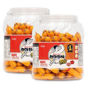 천하장사 소세지 한입 오리지날 1320g x2개