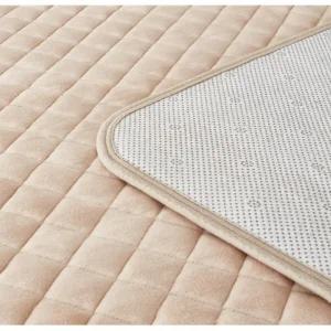 더안 EMF 탄소 카본매트 극세사 베이지(미니)50×180 쇼파전기요 물세탁 타이머 