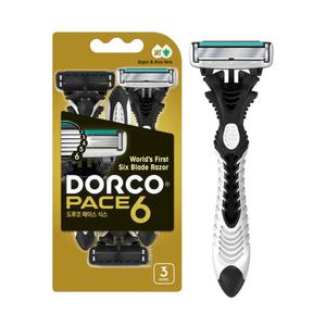 도루코 페이스6 면도기(3개입)