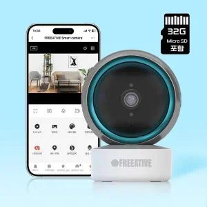 [프리에이티브]1080PAI스마트홈카메라BLUE