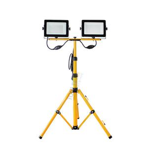 스마토 LED 투광기 라이트 작업등 경제형 SWTE30-2 30W 2등 2400lmx2 받침대3단 조절 SWTE-30-2