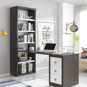 아이 공부방 두꺼운우드 책장형 서랍 공부책상 1500 / 가구 학생용 심플한 멋진