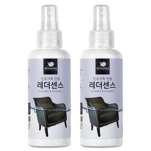 가죽클리너 인조 쇼파 자동차 가방 가죽크리너 150ml x 2개