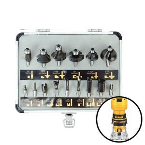 디월트 호환 트리머비트 세트 DWE6000 15PCS 트리머 비트