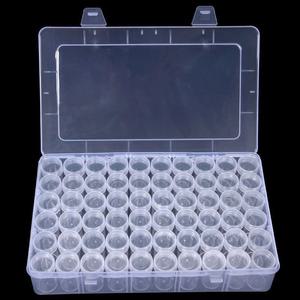 보석십자수 원형 60p 보관함 비즈통 보관통