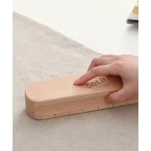 [퀼트스타] CH 원목 찬다리미 시접 롤러 우드 나무 문진 (57338)