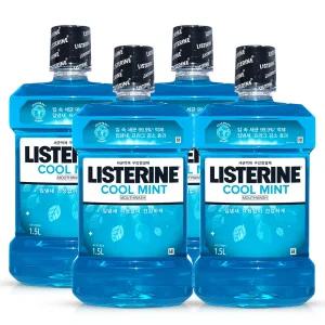 리스테린 쿨민트 1.5L 4개