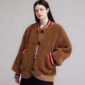 [바이레더][드피엘] F20_천연양모 시보리자켓