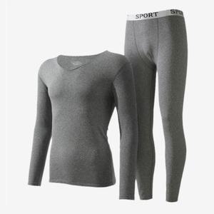 남성 발열내의 기모내복 내복바지 방한 빅사이즈 겨울 상하세트 그레이