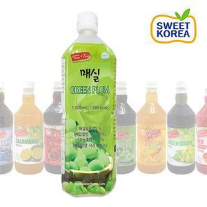 스위트코리아 매실 1000ml X 12개 액상음료 과일 원액