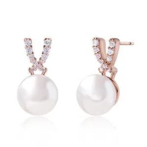 [루브르파리] 14k G.F 브니모아 진주 귀걸이(8mm) EA2811