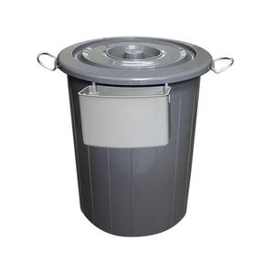 회색 운반구 110L 플라스틱통 쓰레기통 물통 만능용기
