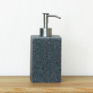샌드스톤 디스펜서 그레이 사각 II 호텔 인테리어 욕실 주방 악세사리 용품 샴푸통 세제통 물비누 손세정제