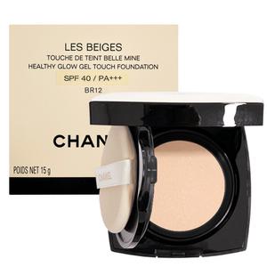 NEW 샤넬 레 베쥬 헬시 글로우 젤 터치 쿠션 파운데이션 (본품) BR12 + [무료선물포장]