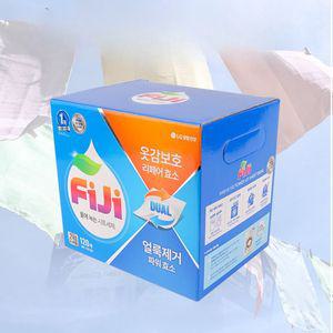 대용량 종이 세탁세제 120매 시트세제 120매 찬물에도잘녹는 고농축 일반 드럼 세탁기