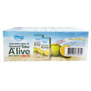 덴마크 테이크 얼라이브 스위티자몽 200ml x 24개