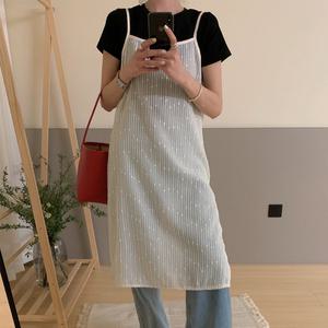 [11번가 단독판매] 플람레이어드나시롱원피스(데이트룩/꽃놀이룩/봄/레이어드)