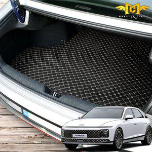 [몬스터클래스] 디올뉴 그랜저 GN7 트렁크매트 가죽 매트 용품 가솔린 하이브리드 LPG 호환