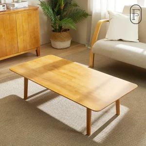 퍼피노 마벨 원목 접이식 좌식 거실 테이블 1200 dp178