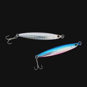 쿠미 홀로그램 메탈지그 + 트레블훅 (28g,40g) 삼치 고등어 우럭 광어 지깅 선상낚시 바다낚시 심해낚시