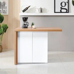 도아르 수납 아일랜드 식탁 홈바 테이블 조리대 베이킹작업대 1200 A형