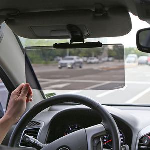 차량용 햇빛가리개 운전석 편광 와이드 썬바이저 편리한 조작 시야확보